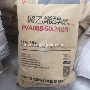 Polymer in resina PVA Shuangxin PVA utilizzato per colla